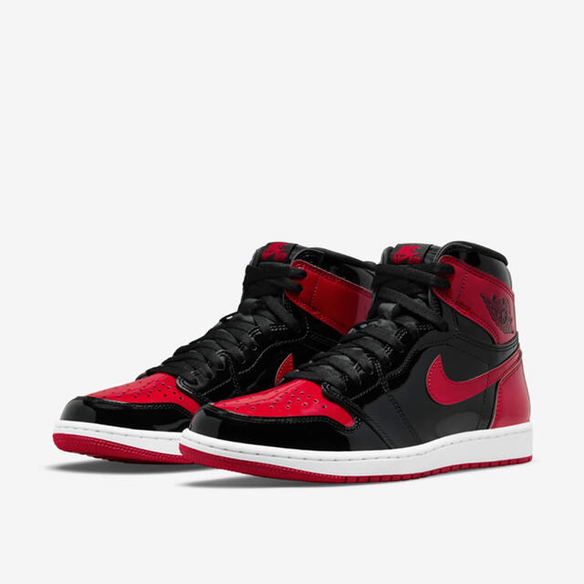 NIKE JORDAN1 RETRO HIGH OG "BRED PATENT"