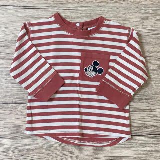 ディズニー ミッキー 長袖 バースデイ 子供服(Ｔシャツ)