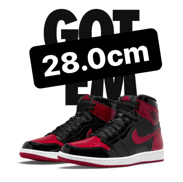 AIR JORDAN 1 Bred patent