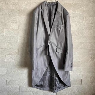 ノーアイディー(NO ID.)の【専用】【新品・タグ付き】冬物 ノーアイディー コート ジャケット グレー(チェスターコート)