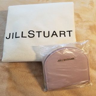 ジルスチュアート(JILLSTUART)の新品ジルスチュアートロゴ入りトートバッグ&ハーフムーンウォレット　新品未使用(財布)