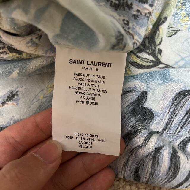 Saint Laurent(サンローラン)のSaint Laurent 16SS 名作　アロハシャツ　37 メンズのトップス(シャツ)の商品写真