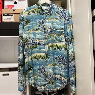 【極美品】21ss SAINT LAURENTアロハシャツ