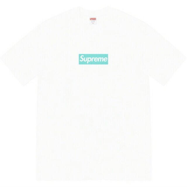 シュプリームSupreme Tiffany & Co. Box Logo TeeTシャツ/カットソー(半袖/袖なし)