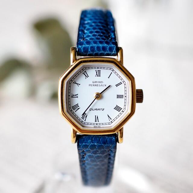 GIRARD-PERREGAUX - 美品✨ジラールペルゴ オクタゴン リザードベルト