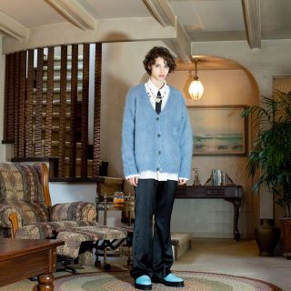 アンユーズド(UNUSED)のdairiku Molly Mohair Knit Cardigan(カーディガン)