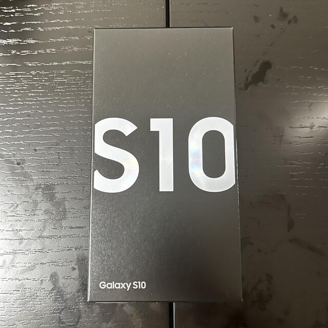 GALAXY s10 モバイル　プリズムホワイト