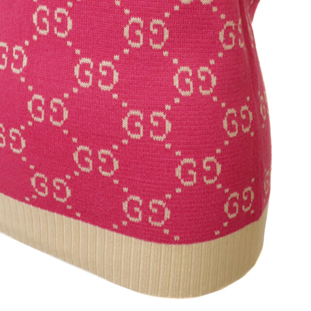 Gucci 555023 ピンクの通販 by Brand Shop 宝美堂(ほうびどう) ラクマ店｜グッチならラクマ - グッチ ニット GG柄 トップス 超激得好評