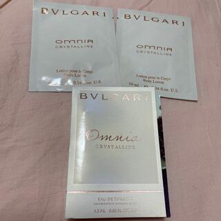 ブルガリ(BVLGARI)のオムニア　クリスタリン　ボディミルク&オードトワレ(香水(女性用))