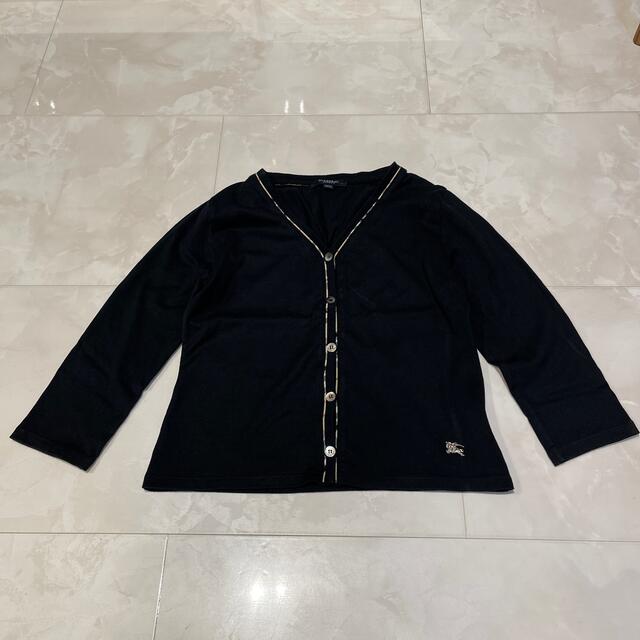 BURBERRY(バーバリー)のバーバリー8分丈カーデガン キッズ/ベビー/マタニティのキッズ服女の子用(90cm~)(カーディガン)の商品写真