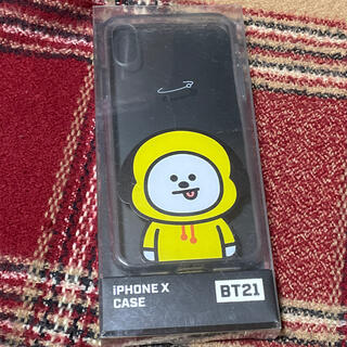 ボウダンショウネンダン(防弾少年団(BTS))のiPhone x ケース　bt21 チミー(iPhoneケース)