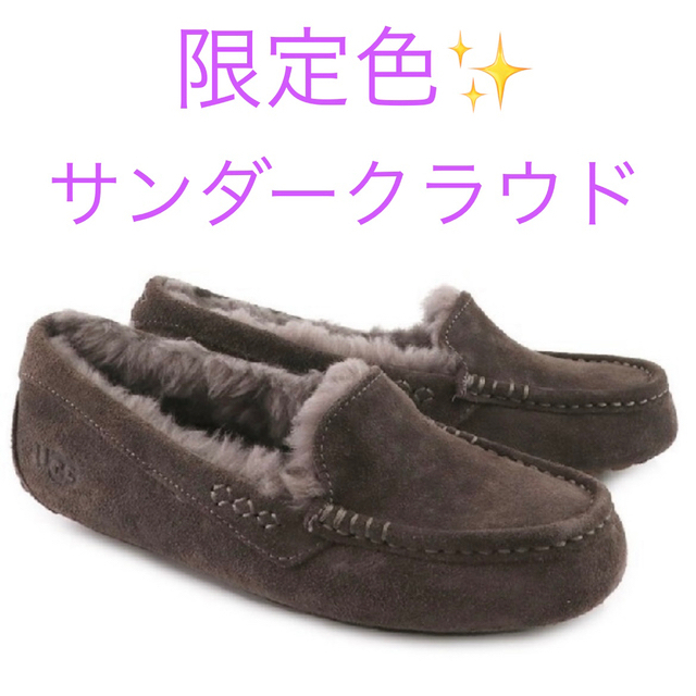 新作 ウォータープルーフ UGG アンスレー  モカシン チェスナット US8