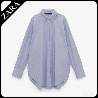 ZARA ストライプシャツ(シャツ/ブラウス(長袖/七分))
