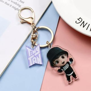 Tiny TAN  BTS 防弾少年団/ ジョングク キーホルダー(アイドルグッズ)