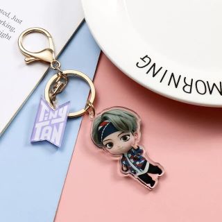 Tiny TAN  BTS 防弾少年団 V.ブイ キーホルダー(アイドルグッズ)