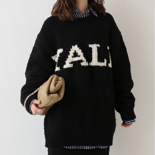 FRAMeWORK(フレームワーク)の専用/【THE BOOK STORE】 YALE WOOL HAND KNI レディースのトップス(ニット/セーター)の商品写真