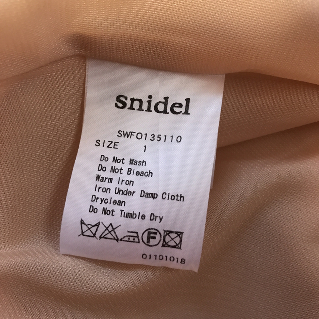 SNIDEL(スナイデル)のsnidel☆スナイデル☆ワンピース レディースのワンピース(ミニワンピース)の商品写真