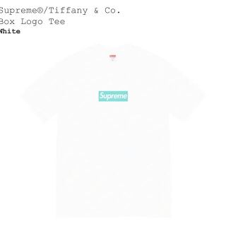 シュプリーム(Supreme)のSupreme®/Tiffany & Co. Box Logo Tee (Tシャツ/カットソー(半袖/袖なし))