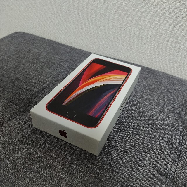 【新品未使用・送料無料・SIMロック解除済】iPhone SE2 64GB 赤64GBSIM情報