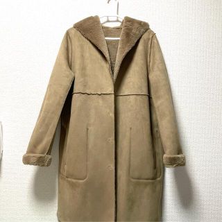 ZARA リバーシブルムートンコート(ムートンコート)