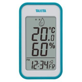 タニタ(TANITA)の新品　TANITA デジタル温湿度計　TT-559 　ブルー　K0023(その他)