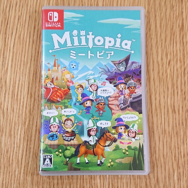Miitopia Switch 中古品 ミートピア ソフト エンタメ/ホビーのゲームソフト/ゲーム機本体(家庭用ゲームソフト)の商品写真