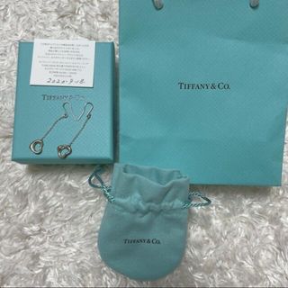 ティファニー(Tiffany & Co.)の【新品未使用】Tiffanyオープン ハート ドロップ ピアス(ピアス)