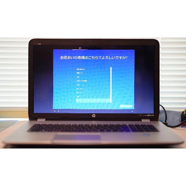 HP ENVY 17-j100 Core i7 メモリ16GB HDD500GB