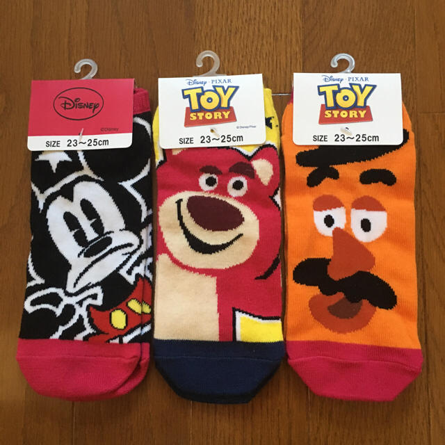 Disney(ディズニー)の新品 ディズニー 靴下 セット レディースのレッグウェア(ソックス)の商品写真