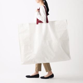 ムジルシリョウヒン(MUJI (無印良品))の新品　無印良品　再生ポリプロピレンエコバッグ　大サイズ(エコバッグ)