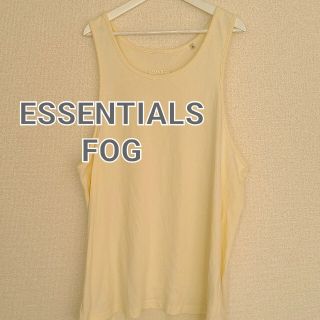 フィアオブゴッド(FEAR OF GOD)のESSENTIALS FOG バックロゴプリントロングタンクトップsizeXL(タンクトップ)