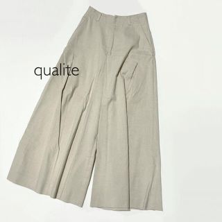 カリテ(qualite)のqualite カリテ ガウチョパンツ(カジュアルパンツ)