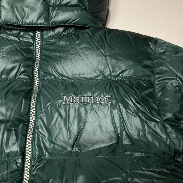 MARMOT(マーモット)のr37 マーモット ダウンジャケット Sサイズ グリーン 緑　Y7208 メンズのジャケット/アウター(ダウンジャケット)の商品写真