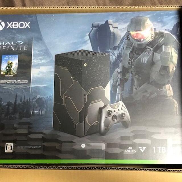 xbox series X 本体 halo infinite限定モデル 中古