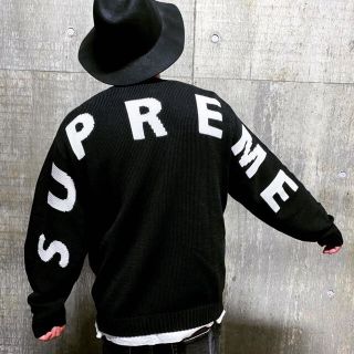 supreme Back Logo Sweater Lサイズ