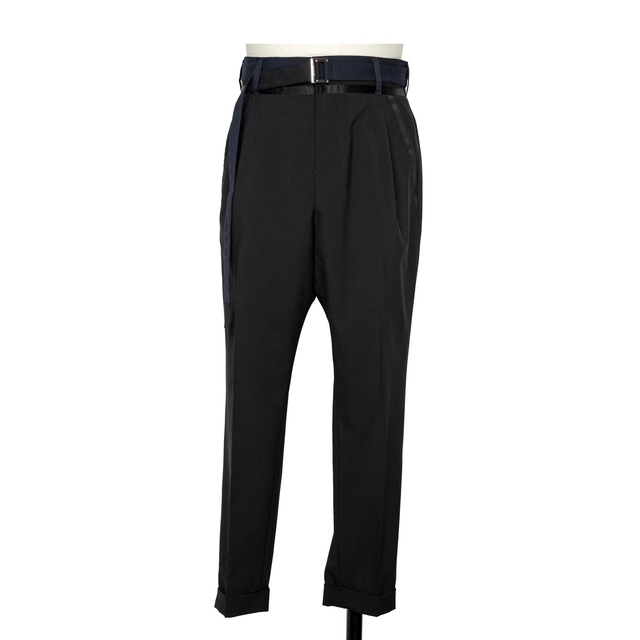 メンズ21aw sacai Suiting Pants black 2