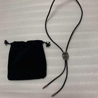 クロムハーツ(Chrome Hearts)のCHROME HEARTS  BOLO TIE OVAL TINY USD美品(ネックレス)