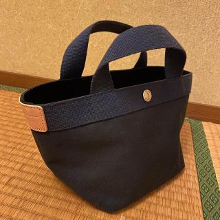 エルベシャプリエ(Herve Chapelier)の16日までお値下げエルベシャプリエ  701C ネイビー×ネイビー×ドラジェ(ハンドバッグ)