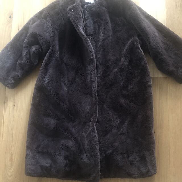 CLANE by K|ラクマ ノーカラーファーコートの通販 通販NEW