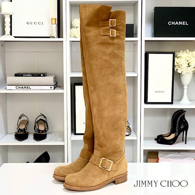 JIMMY CHOO ブーティー  beige