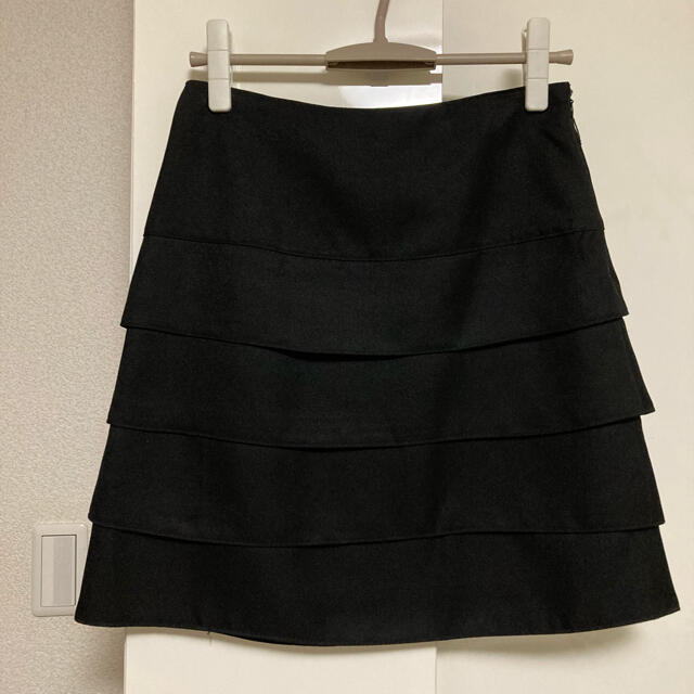 5段プリーツスカート レディースのスカート(ミニスカート)の商品写真