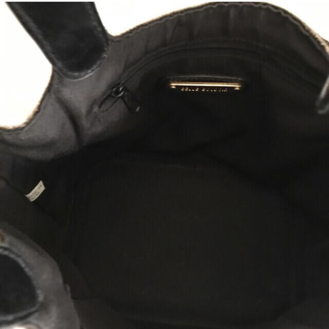 ハラコ　バケツ型　トートバッグ　黒 レディースのバッグ(トートバッグ)の商品写真