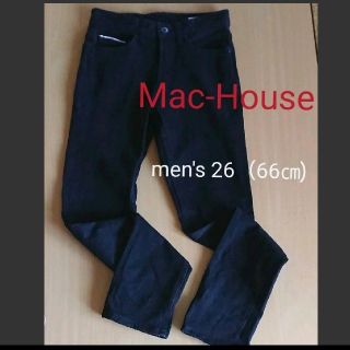 マックハウス(Mac-House)の【Mac-House】  NAVY  ジーンズ  26  ブラック  男女兼用(デニム/ジーンズ)