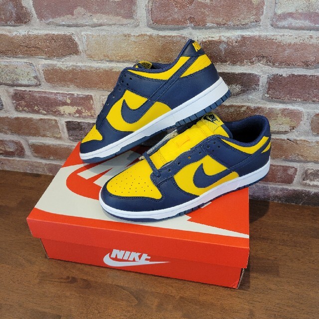 おまけ付き★NIKE☆Dunk Low MICHIGAN27 ダンクローミシガン