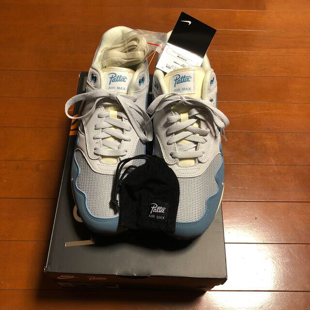 スニーカーPatta × Nike Air Max 1 "Noise Aqua"28.5