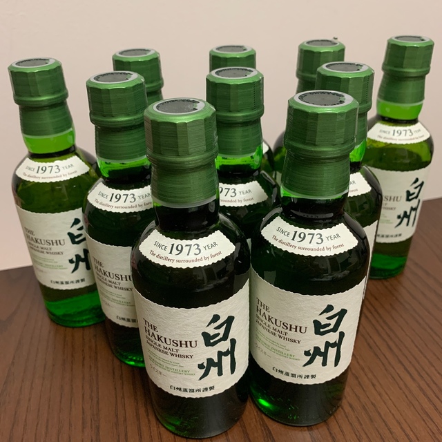 国産白州　180ml 10本セット