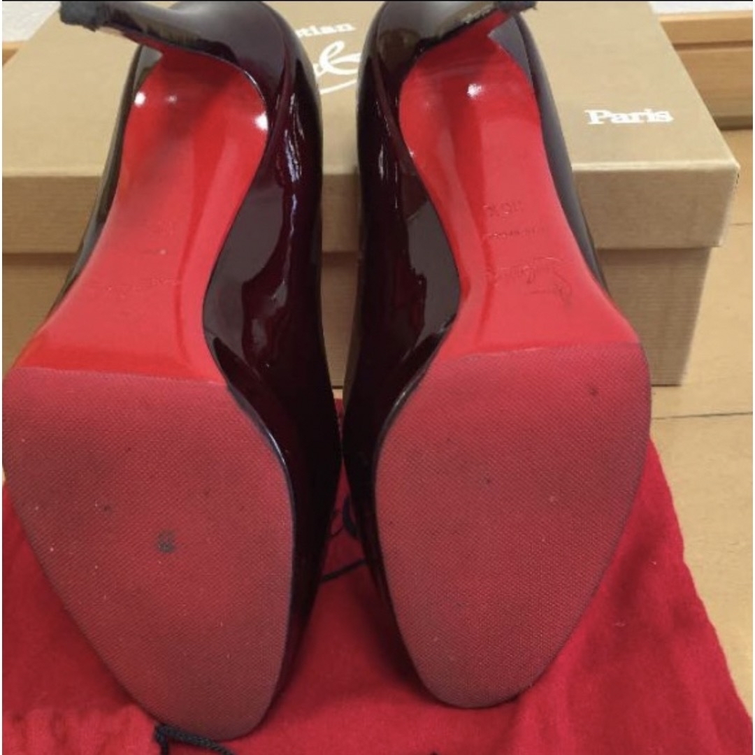Christian Louboutinクリスチャンルブタン上品ボルドー | www