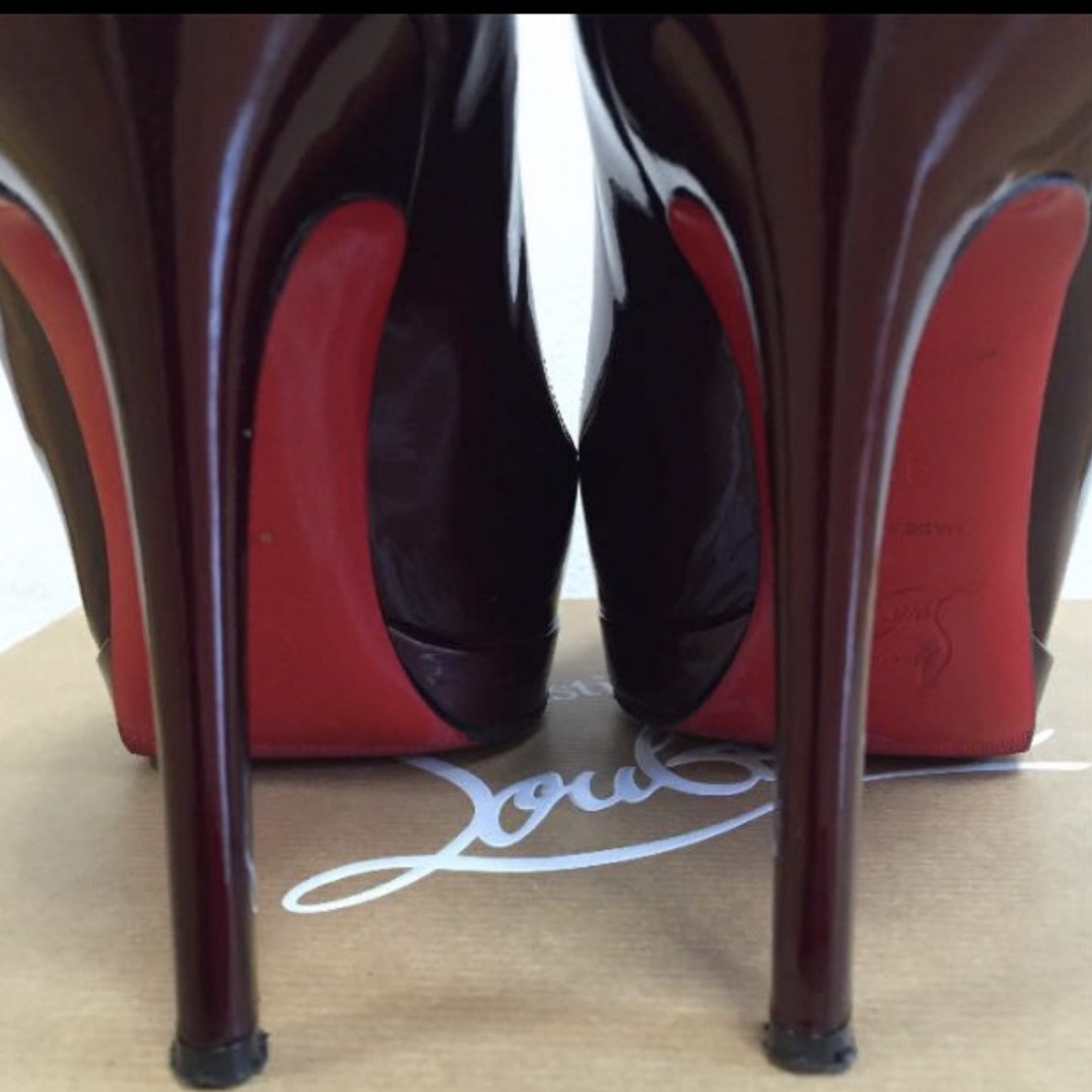 Christian Louboutinクリスチャンルブタン上品ボルドー | www