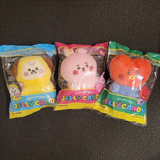 BTS BT21 ベビー ぬいぐるみ JELLY CANDY 3つセット