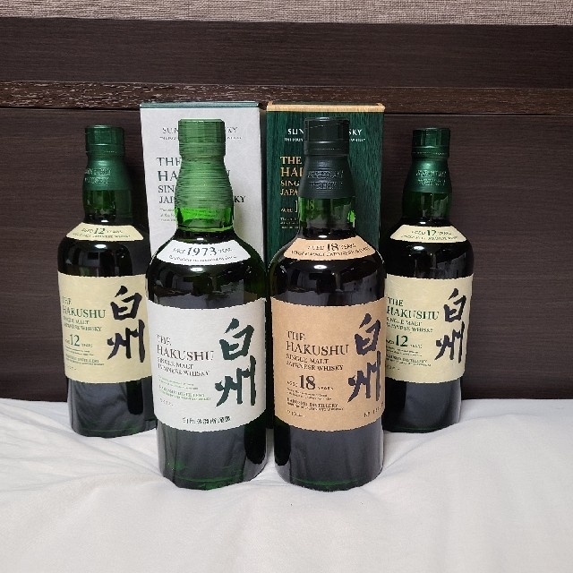 グランドセール 新品未開封 白州18年×1本, 12年×2本, NV×1本
